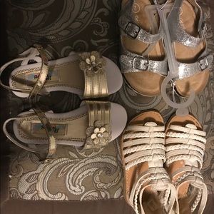 Toddler girls sandals lot SOLD